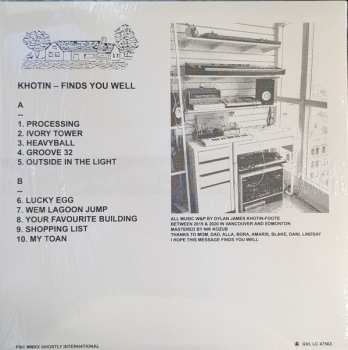 LP Khotin: Finds You Well CLR | LTD