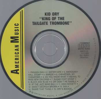 CD Kid Ory: King Of The Tailgate Trombone