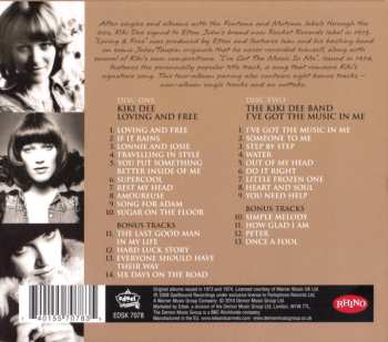 2CD Kiki Dee: Loving & Free + I've Got The Music In Me