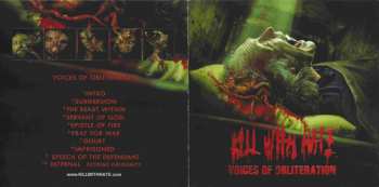 CD Kill With Hate: Voices Of Obliteration