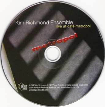 CD Kim Richmond Ensemble: Live At Café Metropol