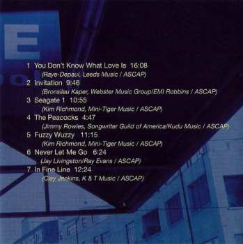 CD Kim Richmond Ensemble: Live At Café Metropol