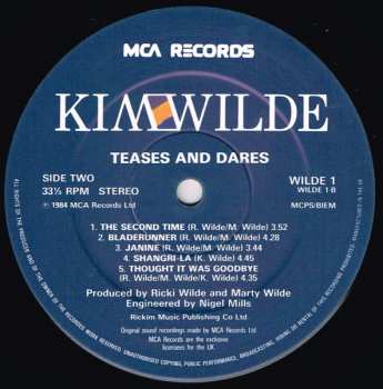 LP Kim Wilde: Teases & Dares