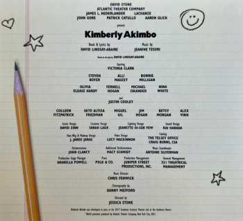 CD "Kimberly Akimbo" Original Broadway Cast: Kimberly Akimbo Original Broadway Cast Recording