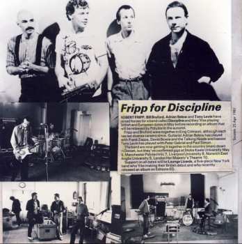 CD King Crimson: Discipline