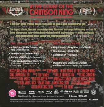 4CD/2DVD/Box Set/2Blu-ray King Crimson: In The Court Of The Crimson King (King Crimson At 50   A Film By Toby Amies)