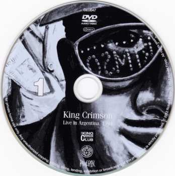 2DVD King Crimson: Live In Argentina, 1994