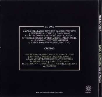 3CD/Blu-ray King Crimson: Meltdown (Live In Mexico)