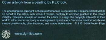 2LP King Crimson: The ReconstruKction Of Light