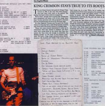 CD King Crimson: Three Of A Perfect Pair