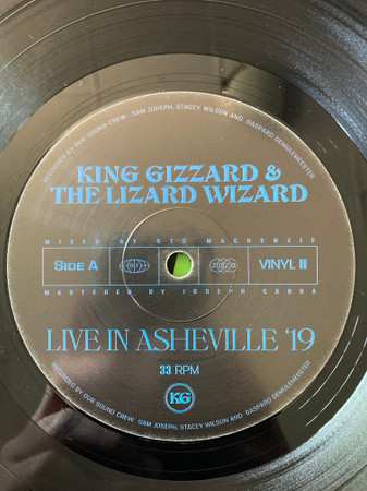 2LP King Gizzard And The Lizard Wizard: Live In Asheville ‘19 LTD