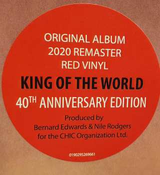 LP Sheila & B. Devotion: King Of The World CLR