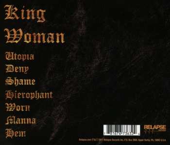 CD King Woman: Created In The Image Of Suffering