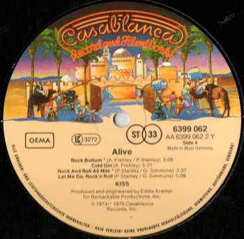 2LP Kiss: Alive!