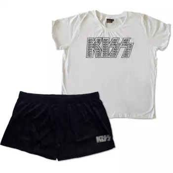 Dámske Summer Pyjamas Logo Kiss Infill 