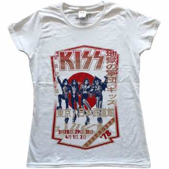 Merch Kiss: Dámske Tričko Destroyer Tour '78 