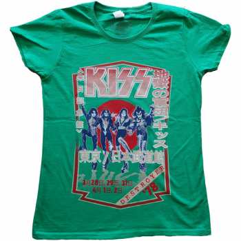 Merch Kiss: Dámske Tričko Destroyer Tour '78 