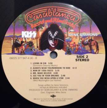 LP Kiss: Gene Simmons LTD