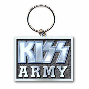 Merch Kiss: Kľúčenka Army Block 