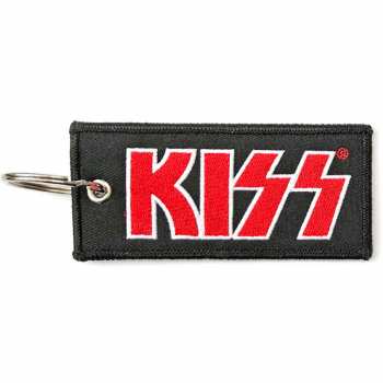 Merch Kiss: Kľúčenka Red Logo Kiss 