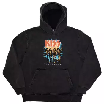 Mikina Destroyer 3d Logo Kiss