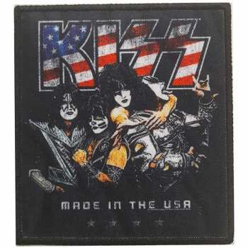 Merch Kiss: Nášivka Made In The Usa