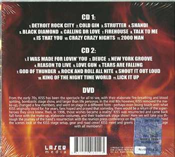 2CD/DVD Kiss: Rock And Roll Love