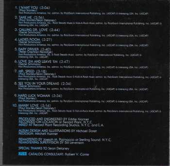 CD Kiss: Rock And Roll Over