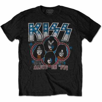 Merch Kiss: Tričko Alive In '77 