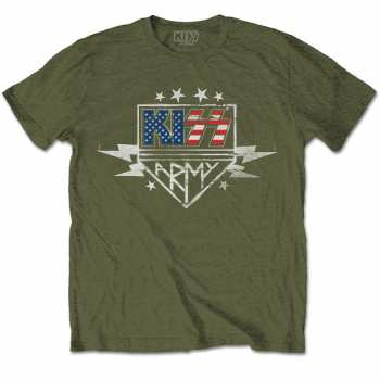 Merch Kiss: Tričko Army Lightning 