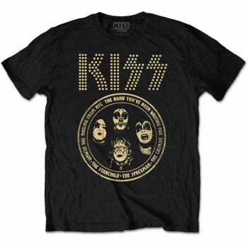 Merch Kiss: Tričko Band Circle 