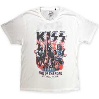 Merch Kiss: Tričko End Of The Road Band Playing