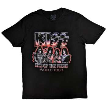 Merch Kiss: Tričko End Of The Road Tour Red