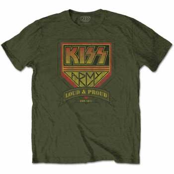 Merch Kiss: Tričko Loud & Proud 