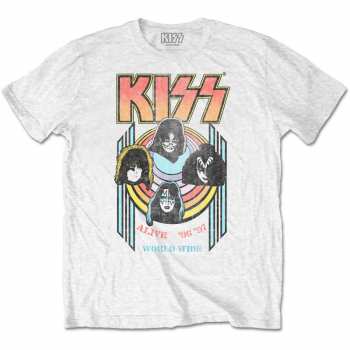 Merch Kiss: Tričko World Wide 