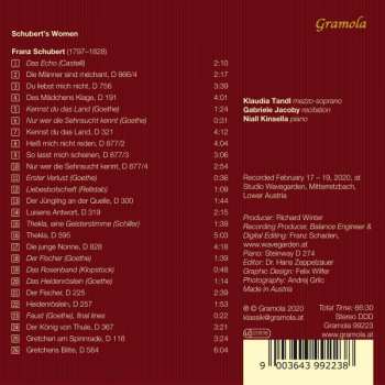 CD Niall Kinsella: Schubert's Women