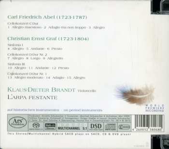 SACD Carl Friedrich Abel: Cello Concertos And Sinfonias