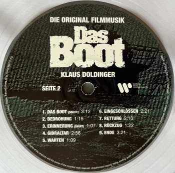 LP Klaus Doldinger: Das Boot (Die Original Filmmusik) CLR