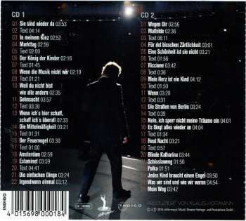 2CD Klaus Hoffmann: Sehnsucht (Live in Berlin)