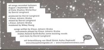 LP Klaus Johann Grobe: Im Sinne Der Zeit