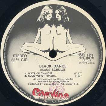 LP Klaus Schulze: Blackdance