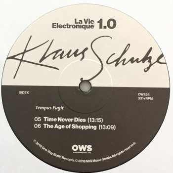 2LP Klaus Schulze: La Vie Electronique Volume 1.0 LTD | DLX