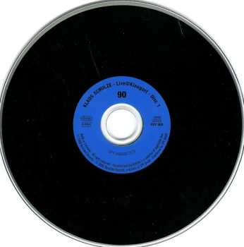 2CD Klaus Schulze: Live @ KlangArt DIGI