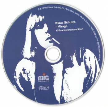CD Klaus Schulze: Mirage DIGI