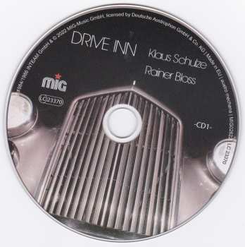 2CD Klaus Schulze: Drive Inn & Drive Inn 2 DIGI
