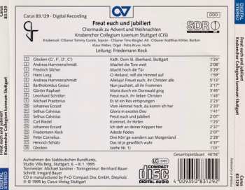 CD Collegium Iuvenum: Freuet Euch Und Jubiliert - Chormusik Zu Advent Und Weihnachten