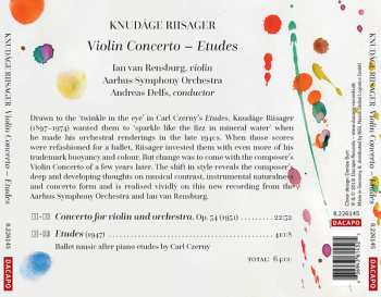CD Andreas Delfs: Violin Concerto - Etudes