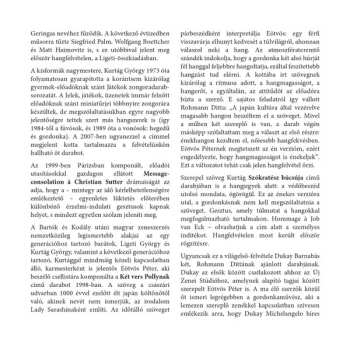 CD György Ligeti: Solo Cello Portrait