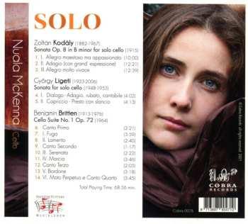 CD Benjamin Britten: Solo