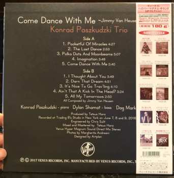 LP Konrad Paszkudzki Trio: Come Dance With  Me. Jimmy Van Heusen Song Book